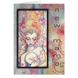 Nieuwe Mama Card Fantasy Kunst van Molly Harrison