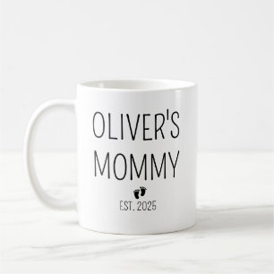 Nieuwe mama en papa Mok, mama Mok, nieuwe mama cad Koffiemok