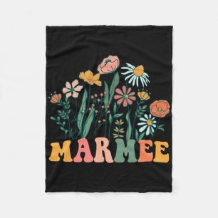 Nieuwe Marmee Wildflower Eerste Verjaardag & Baby Fleece Deken