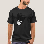Nieuwe mensen zwarte kat masker pullover (Voorkant)