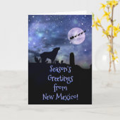 Nieuwe Mexicaanse kerstfeestkaarten Kaart (Gele Bloem)