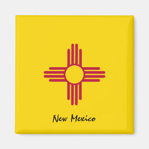 Nieuwe Mexicaanse vlag en New Mexico, Vakantie en Magneet