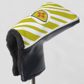 Nieuwe Mexicaanse vlag Golfheadcover (3/4 voorkant)