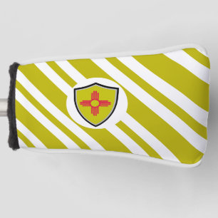 Nieuwe Mexicaanse vlag Golfheadcover