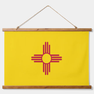 Nieuwe Mexicaanse vlag Hangend Wandkleed