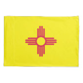 Nieuwe Mexicaanse vlag Kussensloop (Achterkant)