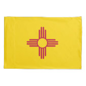 Nieuwe Mexicaanse vlag Kussensloop (Achterkant)