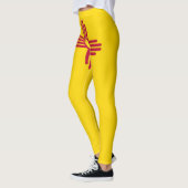 Nieuwe Mexicaanse vlag Leggings (Links)