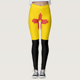 Nieuwe Mexicaanse vlag Leggings