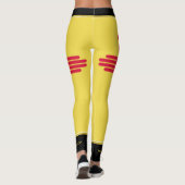 Nieuwe Mexicaanse vlag Leggings (Achterkant)