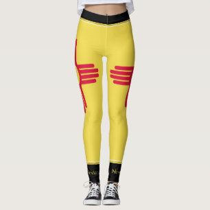Nieuwe Mexicaanse vlag Leggings