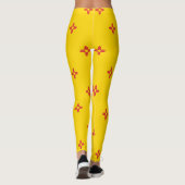 Nieuwe Mexicaanse vlag Leggings (Achterkant)