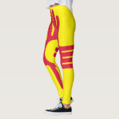 Nieuwe Mexicaanse vlag Leggings (Links)