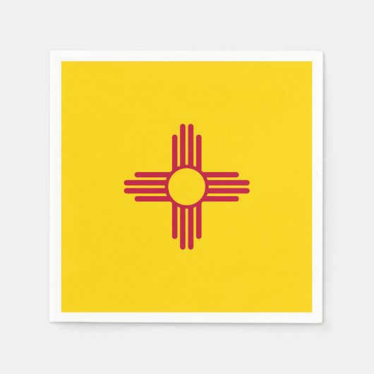 Nieuwe Mexicaanse vlag Servet (Voorkant)