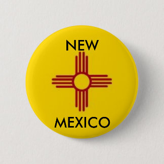 Nieuwe Mexico-Button Ronde Button 5,7 Cm