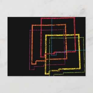 nieuwe mexico - pride blur briefkaart