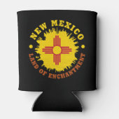NIEUWE MEXICO STATE FLAG BLIKJESKOELER (Achterkant)