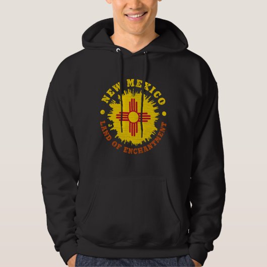NIEUWE MEXICO STATE FLAG HOODIE (Voorkant)