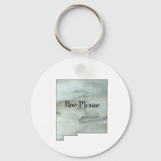 Nieuwe Mexico State Illustration Sleutelhanger (Voorkant)