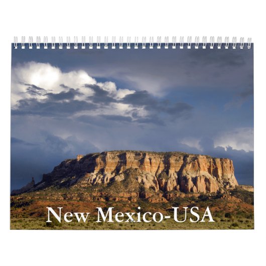 Nieuwe Mexico-VS kalender (Hoes)