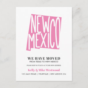 NIEUWE MEXICO We hebben het nieuwe adres Nieuw sta Briefkaart