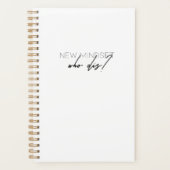 Nieuwe Mindset die weggaat? Daily Planner (Voorkant)