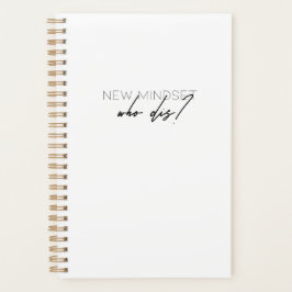Nieuwe Mindset die weggaat? Daily Planner
