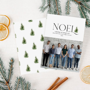 Nieuwe moderne typografie 1 foto's feestdagenkaart