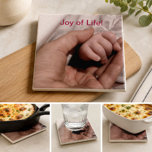Nieuwe Moeder en Baby Levensvreugde Tegeltje