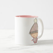 Nieuwe Mok van het Baby shower Baby Girl (Voorkant rechts)