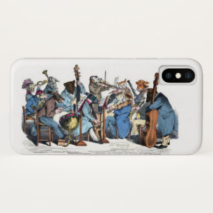 NIEUWE MUZIEKTAAL / DIERLIJKE BOERDERIJ ORCHESTRA iPhone X HOESJE