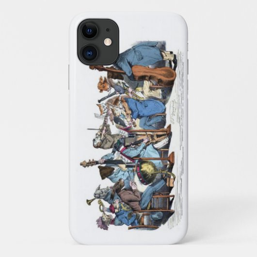 NIEUWE MUZIEKTAAL / DIERLIJKE BOERDERIJ ORCHESTRA Case-Mate iPhone CASE (Achterkant)