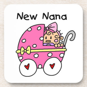 Nieuwe Nana Baby in Carriage Gifts Drankjes Onderzetter