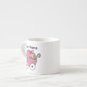 Nieuwe Nana Baby in Carriage Gifts Espresso Kop