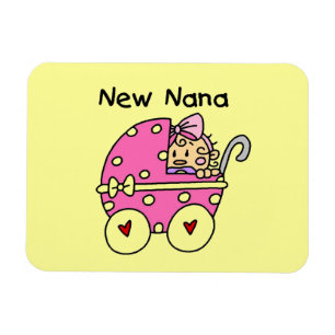Nieuwe Nana Baby in Carriage Gifts Magneet