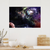 Nieuwe Nebula Poster (Keuken)