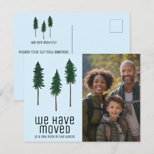 NIEUWE NEK VAN BOSSEN Bomen Bos CUSTOM FOTO Verpla Briefkaart