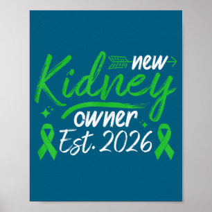 Nieuwe nier eigenaar 2026 niertransplantatie overl poster