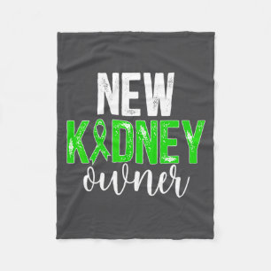 Nieuwe Nier Eigenaar St Niertransplantatie Herstel Fleece Deken