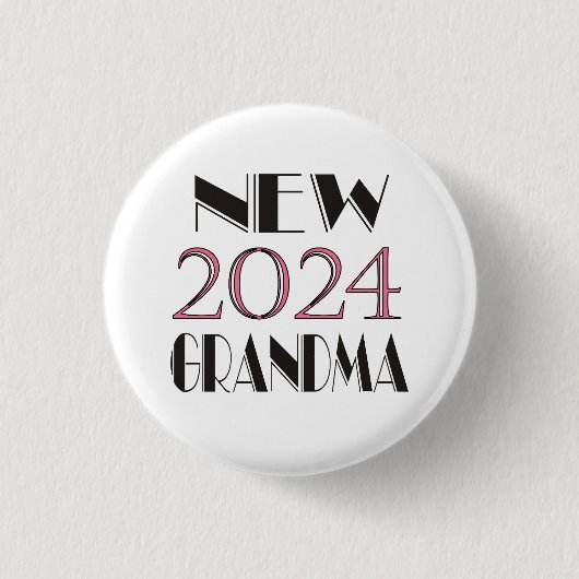 Nieuwe oma 2024 Button (Voorkant)
