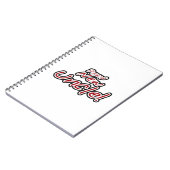 Nieuwe Oom Rood- en Zwarte-tekstcadeautjes Notitieboek (Linkerzijde)