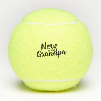 Nieuwe Opa Est. 2018 Funny Novelty Tennis Balls Tennisballen