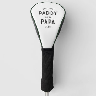 Nieuwe Opa Zwangerschapsaankondiging Golfheadcover