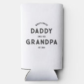 Nieuwe opa zwangerschapsaankondiging Vaderdag (Achterkant)