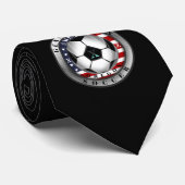 Nieuwe Oregon State Generation X American Soccer Stropdas (Opgerold)