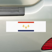 nieuwe orleans bumpersticker (Op auto)