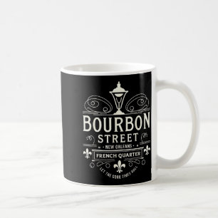 Nieuwe Orléans Franse Wijk Bourbon Street Louisian Koffiemok