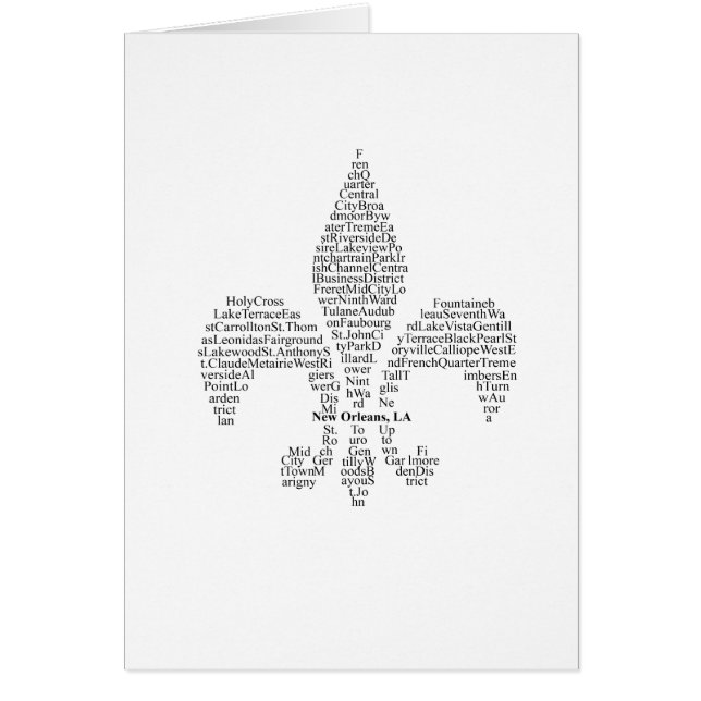 Nieuwe Orleans Groepen (Voorkant)