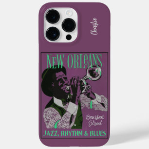Nieuwe Orleans Music-aangepaste telefoongevallen Case-Mate iPhone 14 Pro Max Hoesje