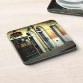 Nieuwe orleans ontwerpoploopkasters drankjes onderzetter (Linkerzijde)